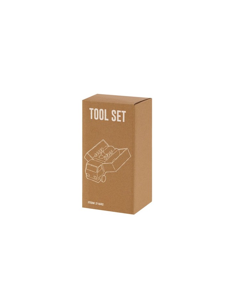 Set d'outils publicitaires personnalisés Fibrex Couleurs : blanc marquage laser ultra précis
