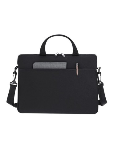 Housse publicitaire pour ordinateur portable Gormond Matières : softshell Couleurs : noir goodies publicitaire événementiel