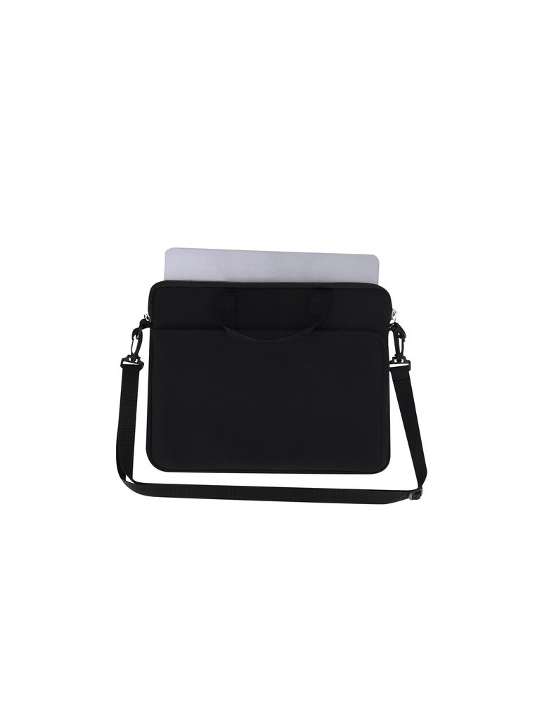 Housse publicitaire pour ordinateur portable Gormond Matières : softshell Couleurs : noir impression haute définition