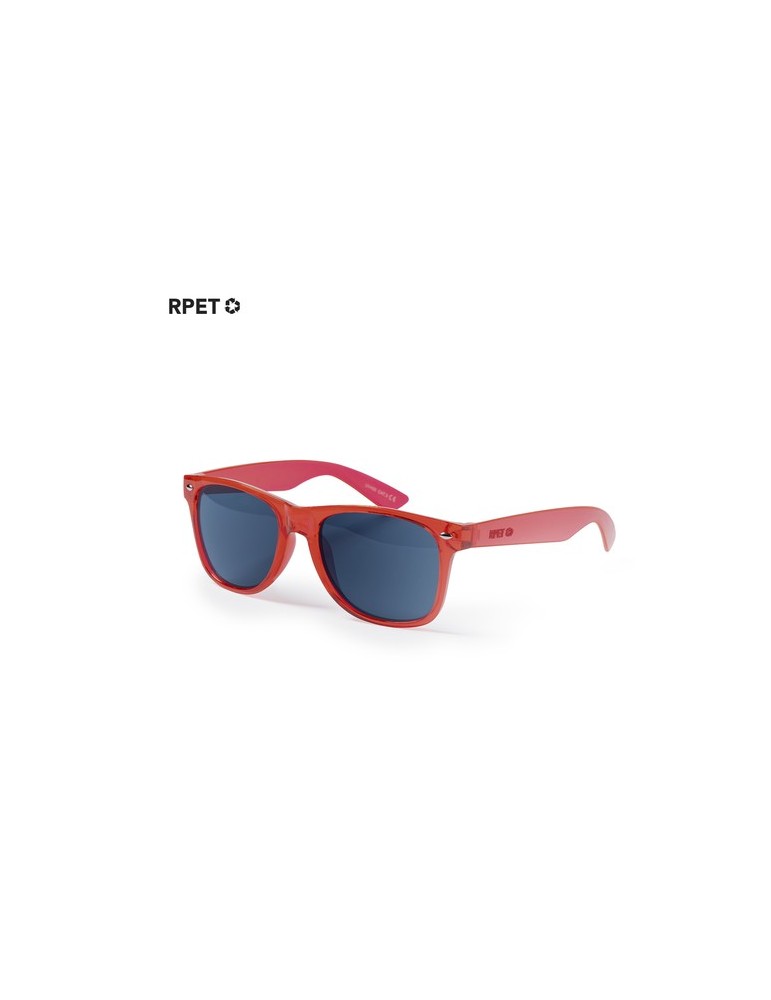 Lunettes de soleil publicitaires s Skubic Matières : PET recyclé Couleurs : transparent accessoire événementiel unique
