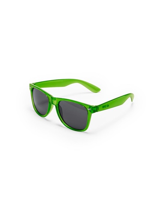 Lunettes de soleil publicitaires s Skubic Matières : PET recyclé Couleurs : transparent accessoire événementiel unique