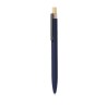 Stylo Éco-responsable Personnalisé et Stylé - Adam à Prix Abordable Matières : bambou Couleurs : bleu cadeau client original
