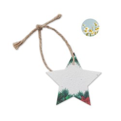 Décoration personnalisée  en Papier Semences - STARSEED