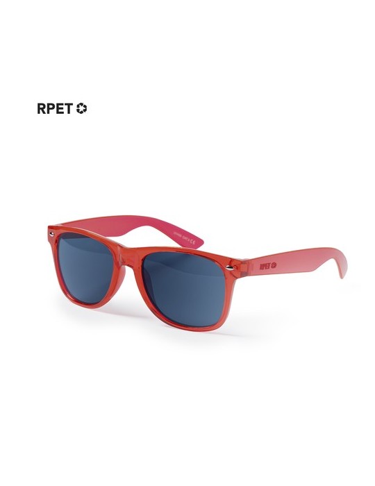 Lunettes de soleil publicitaires s Skubic Matières : PET recyclé Couleurs : rouge objet promotionnel éco-responsable
