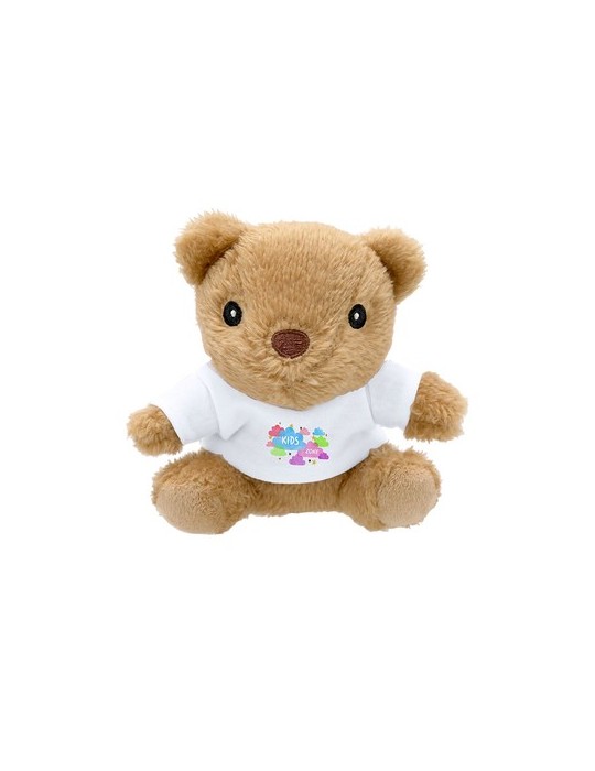 Peluche personnalisée en peluche Glik Couleurs : marron Matières : polyester recyclé