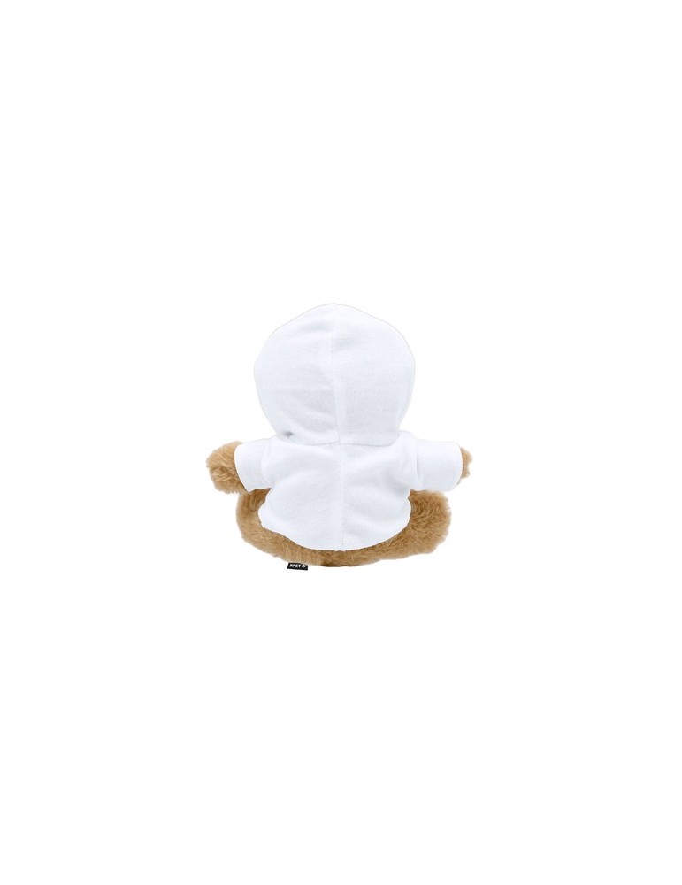 Peluche personnalisée en peluche Glik Couleurs : marron Matières : polyester recyclé goodies publicitaire événementiel