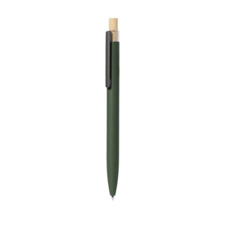 Stylo Éco-responsable Personnalisé et Stylé - Adam à Prix Abordable Matières : bambou Couleurs : vert personnalisable avec votre