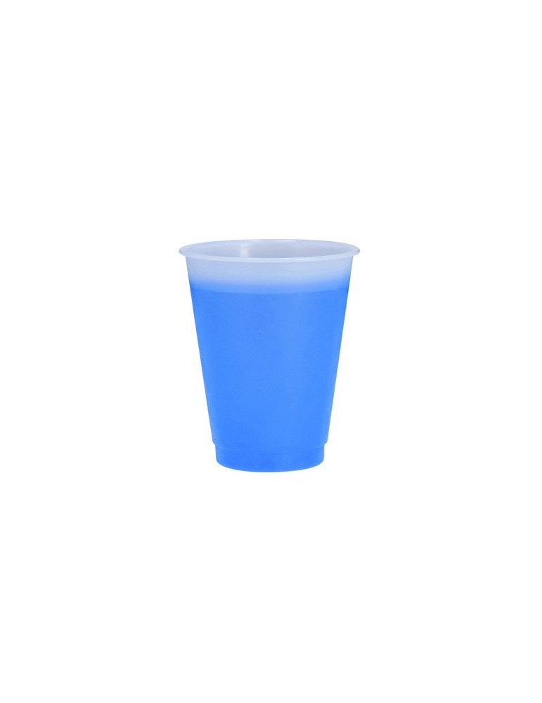 Verre personnalisé  Yanin Matières : polypropylène (PP) Couleurs : bleu cadeau entreprise pas cher