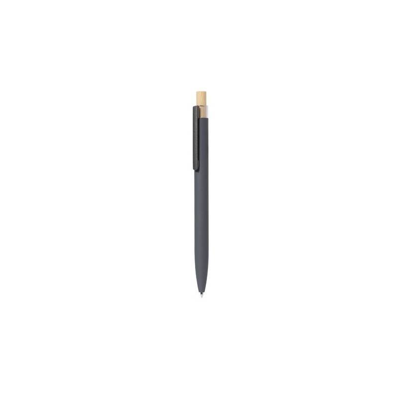Stylo Éco-responsable Personnalisé et Stylé - Adam à Prix Abordable Matières : bambou Couleurs : rouge marquage laser ultra préc