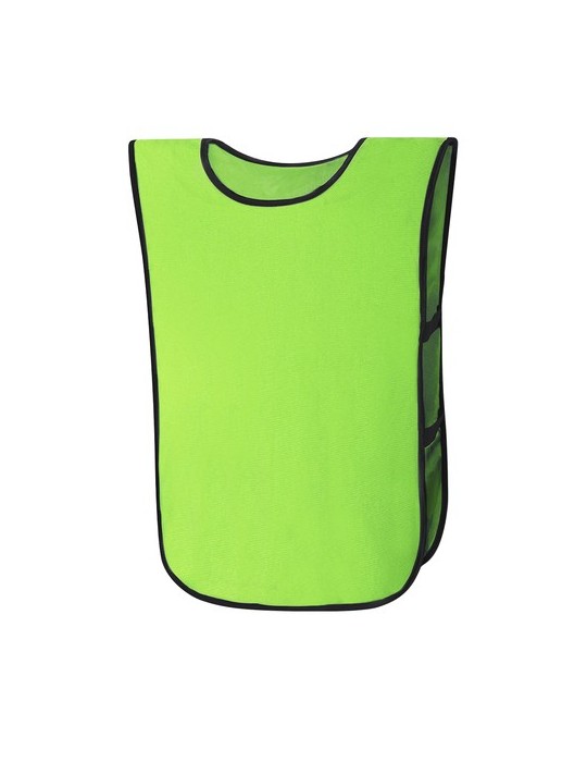 Chasuble Antistress Publicitaire Stegan Matières : polyester Taille textile : XL Couleurs : bleu impression logo haute qualité