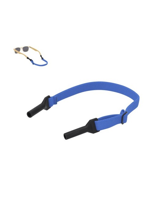 Bandelette  pour lunettes Redrag - Étui publicitaire Kierden Matières : polyester Couleurs : blanc objet promotionnel éco-respon