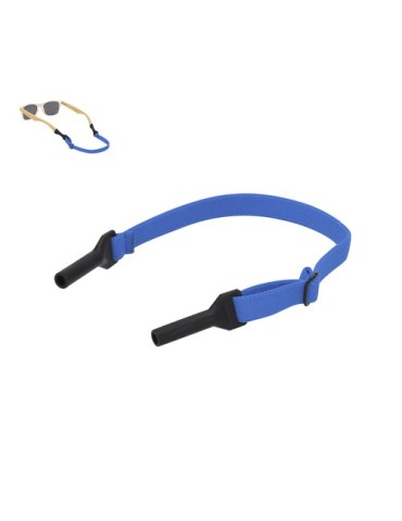 Bandelette  pour lunettes Redrag - Étui publicitaire Kierden Matières : polyester Couleurs : noir livraison express 24h 48h