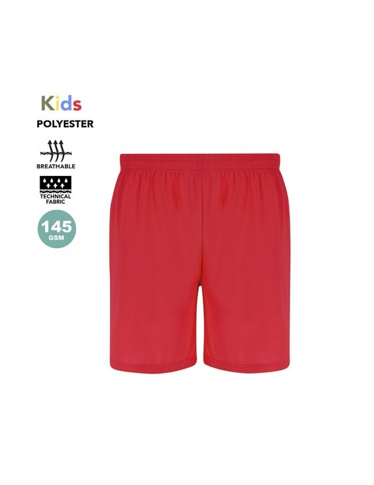 Shorts Éco-responsables Enfant Rudig Matières : polyester Taille textile : 4 ans Couleurs : vert personnalisation sur mesure