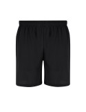 Shorts Éco-responsables Enfant Rudig Matières : polyester Taille textile : 12 ans Couleurs : noir impression haute définition
