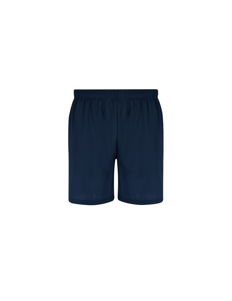 Shorts Éco-responsables Enfant Rudig Matières : polyester Taille textile : 4 ans Couleurs : bleu marine impression logo haute qu