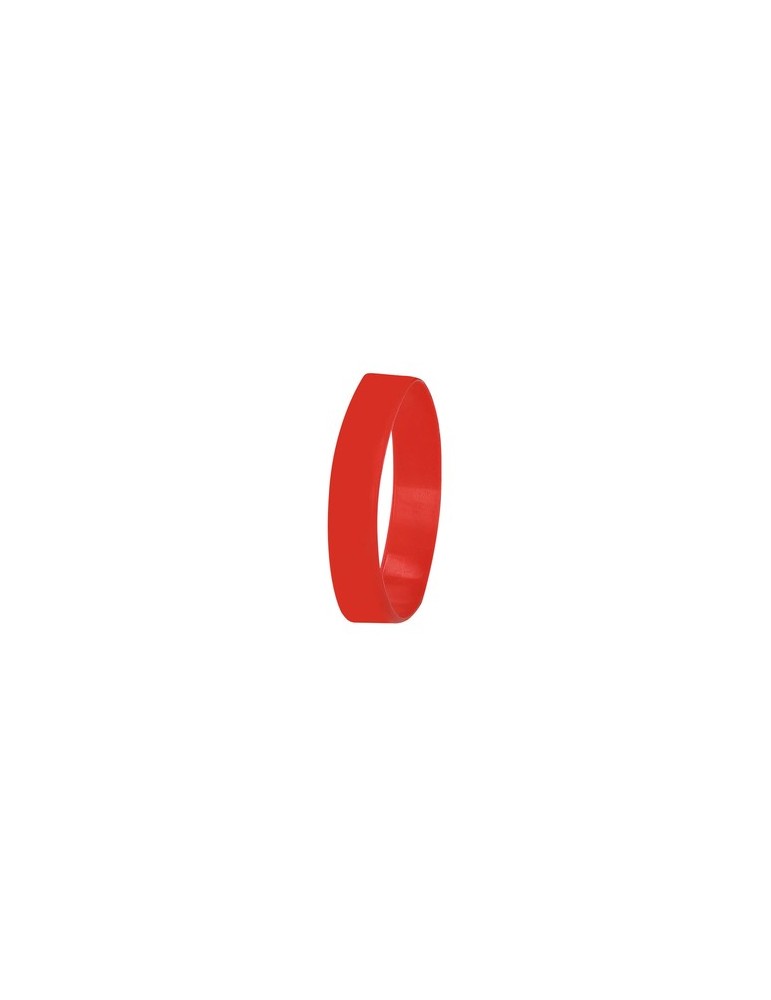 Bracelet Publicitaire Éco-responsable Greif Matières : silicone Couleurs : rouge impression haute définition