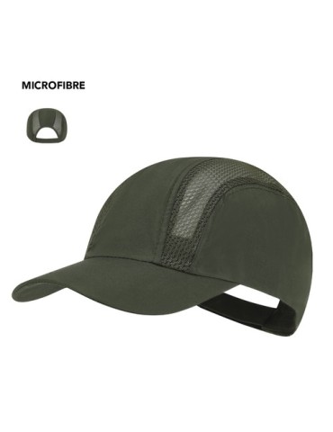 Casquette Publicitaire Éco-responsable Hakos Matières : microfibre Couleurs : orange accessoire événementiel unique
