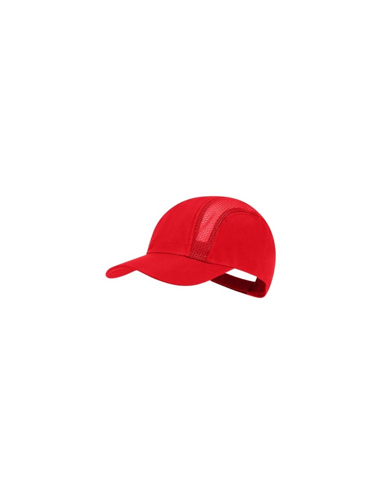 Casquette Publicitaire Éco-responsable Hakos Matières : microfibre Couleurs : orange personnalisable avec votre logo