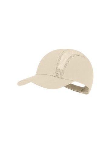 Casquette Publicitaire Éco-responsable Hakos Matières : microfibre Couleurs : orange impression logo haute qualité