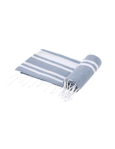 Paréo Serviette Publicitaire Éco-responsable Kissler Matières : coton Couleurs : gris accessoire événementiel unique