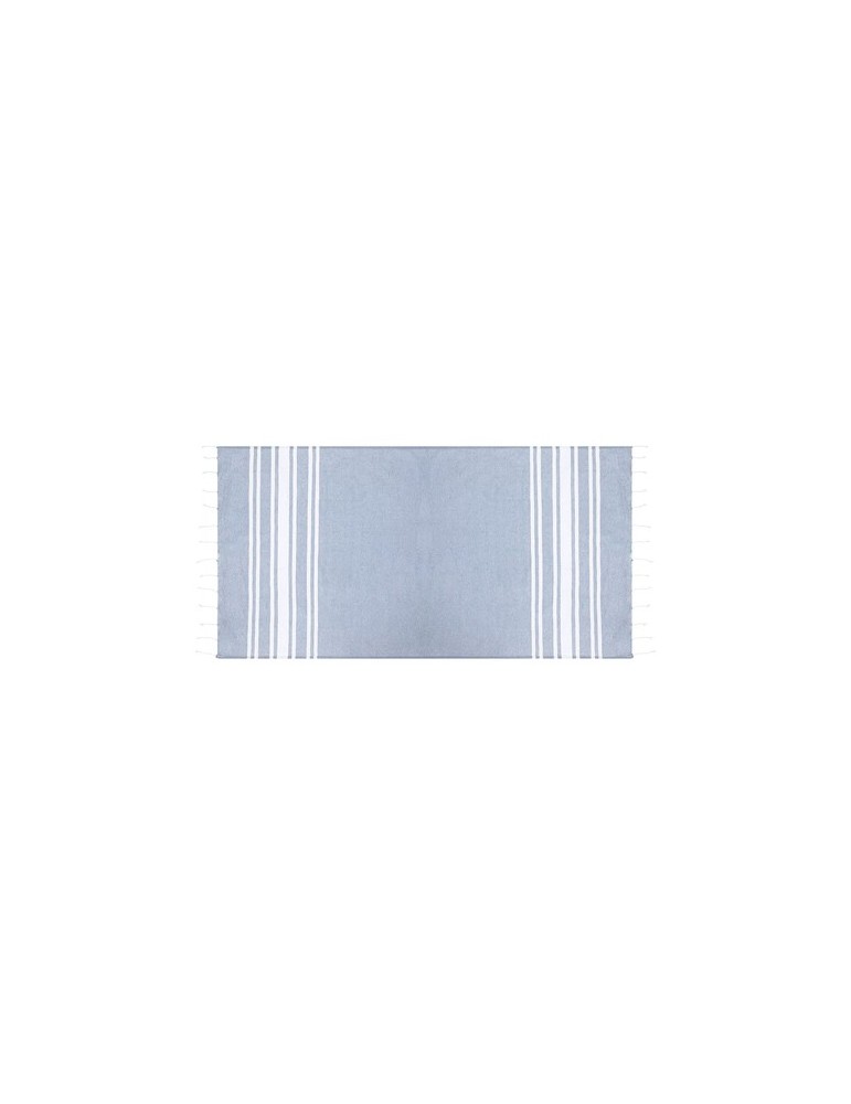 Paréo Serviette Publicitaire Éco-responsable Kissler Matières : coton Couleurs : gris personnalisation sur mesure