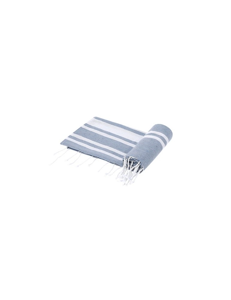 Paréo Serviette Publicitaire Éco-responsable Kissler Matières : coton Couleurs : bleu clair personnalisation rapide en France