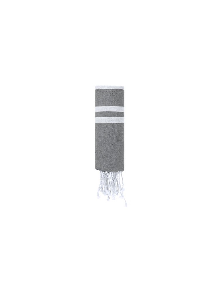 Paréo Serviette Publicitaire Éco-responsable Kissler Matières : coton Couleurs : bleu clair marquage laser ultra précis