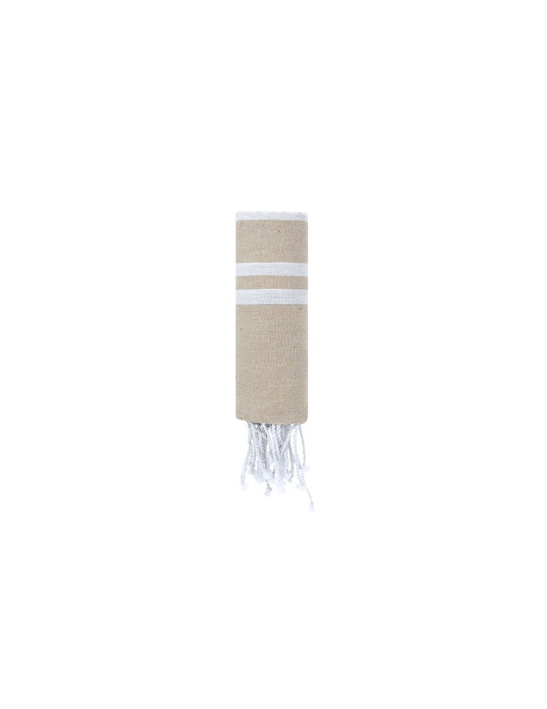 Paréo Serviette Publicitaire Éco-responsable Kissler Matières : coton Couleurs : bleu clair accessoire événementiel unique