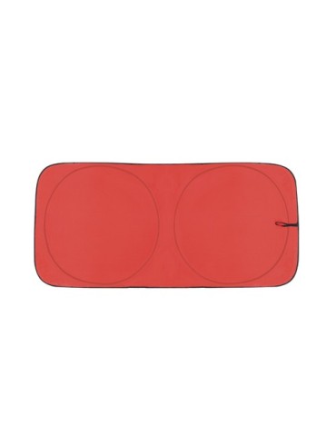 Pare-Soleil Publicitaire Éco-responsable Korent Matières : polyester Couleurs : rouge goodies entreprise design