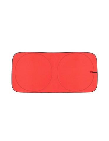 Pare-Soleil Publicitaire Éco-responsable Korent Matières : polyester Couleurs : vert marquage laser ultra précis