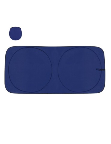 Pare-Soleil Publicitaire Éco-responsable Korent Matières : polyester Couleurs : bleu livraison express 24h 48h