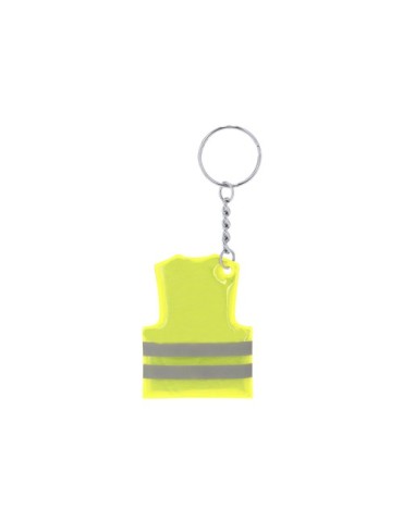 Porte-Clés Publicitaire Personnalisé Cebrom Matières : PVC Couleurs : jaune 2