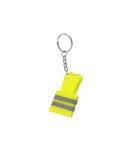 Porte-Clés Publicitaire Personnalisé Cebrom Matières : PVC Couleurs : jaune cadeau entreprise pas cher