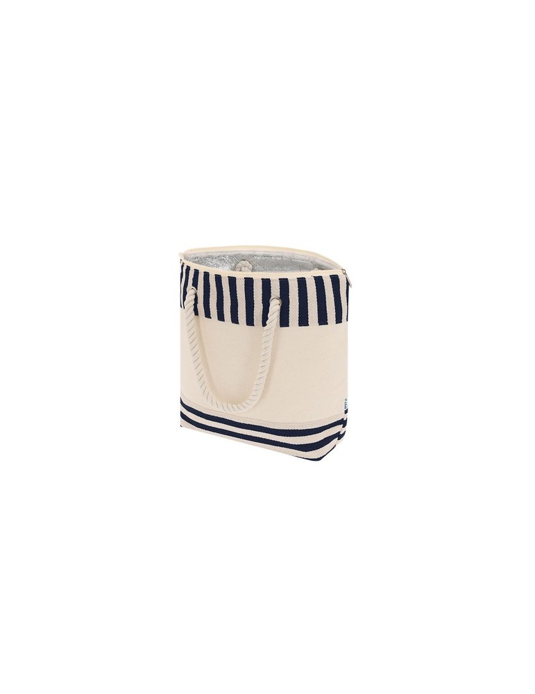 Sac Thermique Éco-responsable Sumpter Matières : aluminium Couleurs : bleu marine objet promotionnel éco-responsable