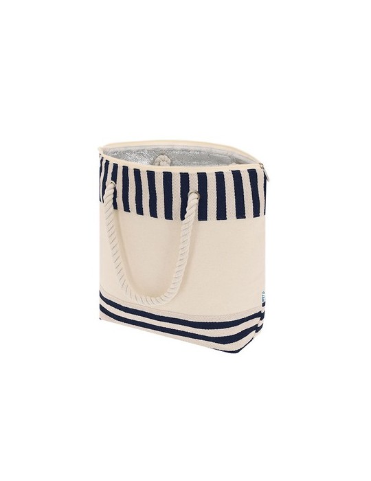 Sac Thermique Éco-responsable Sumpter Matières : aluminium Couleurs : bleu marine objet promotionnel éco-responsable