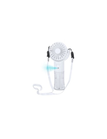 Ventilateur Vaporisateur Éco-responsable Personnalisé - Youri Couleurs : blanc cadeau entreprise pas cher
