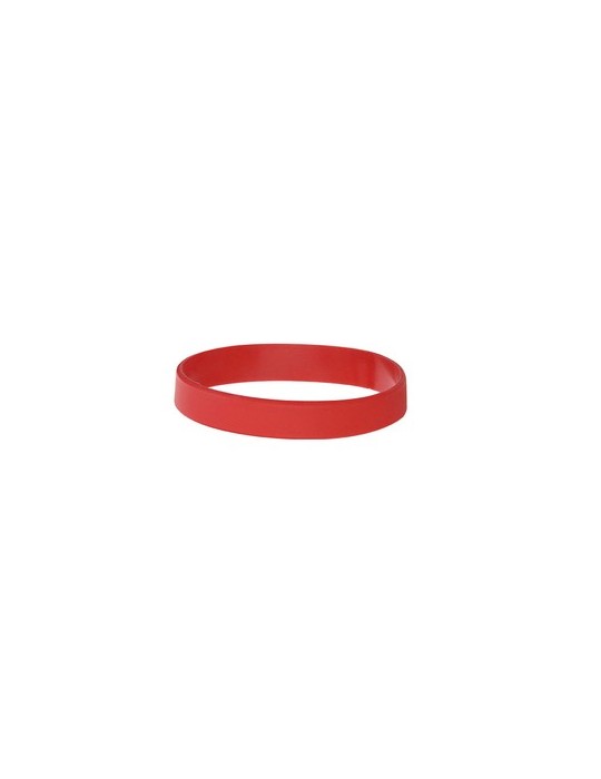 Bracelet Éco-responsable Personnalisé Flatten Matières : silicone Couleurs : fuchsia personnalisable avec votre logo