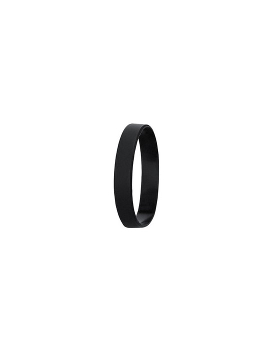 Bracelet Éco-responsable Personnalisé Flatten Matières : silicone Couleurs : jaune impression logo haute qualité