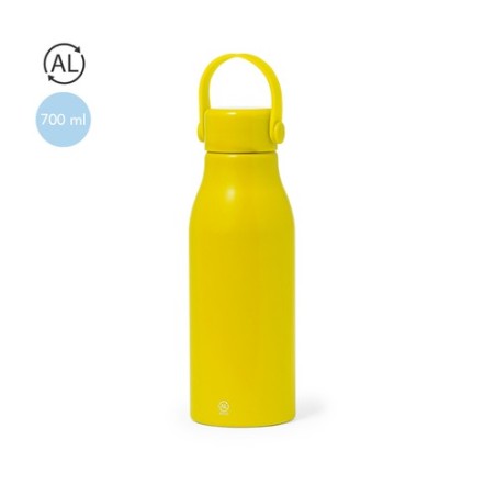 Bidon Durable et Personnalisable Perpok Matières : aluminium recyclé  Couleurs : vert accessoire événementiel unique