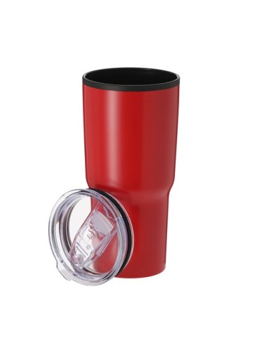 Verre Thermique Éco-responsable Nabry Matières : acier inoxydable Couleurs : blanc cadeau entreprise pas cher