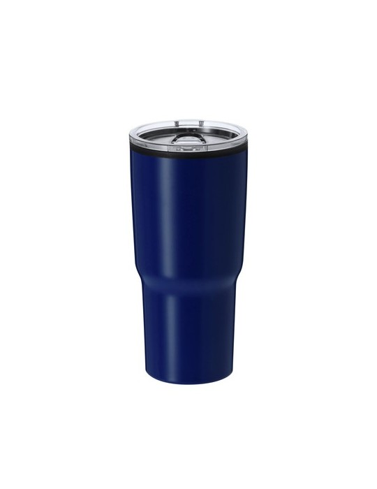 Verre Thermique Éco-responsable Nabry Matières : acier inoxydable Couleurs : rouge personnalisable avec votre logo