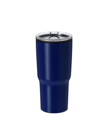 Verre Thermique Éco-responsable Nabry Matières : acier inoxydable Couleurs : noir cadeau affaires élégant