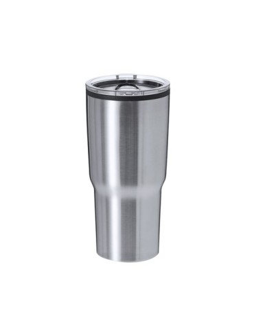 Verre Thermique Éco-responsable Nabry Matières : acier inoxydable Couleurs : argenté marquage laser ultra précis