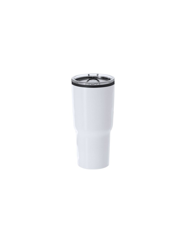Verre Thermique Éco-responsable Nabry Matières : acier inoxydable Couleurs : argenté livraison express 24h 48h