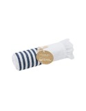 Paréo serviette publicitaire Tirling  Matières : coton recyclé Couleurs : bleu clair goodies personnalisé en stock