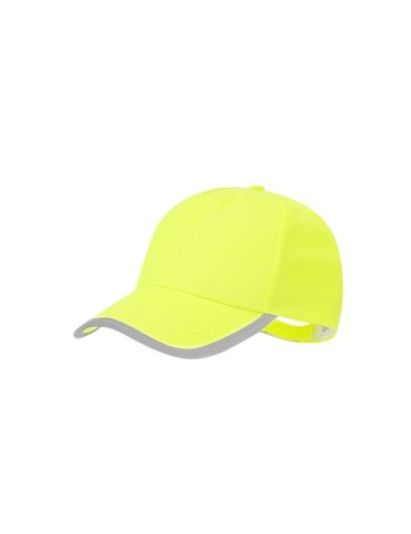Casquette publicitaire enfant été Sommer Matières : polyester Couleurs : jaune fluo