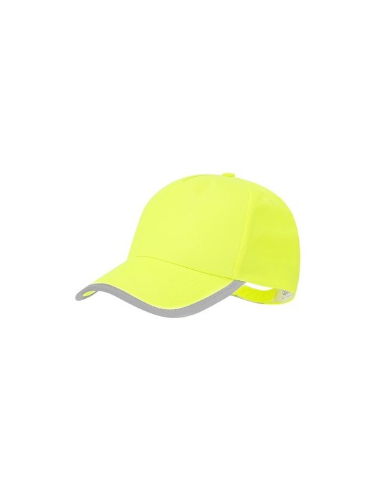 Casquette publicitaire enfant été Sommer Matières : polyester Couleurs : jaune fluo