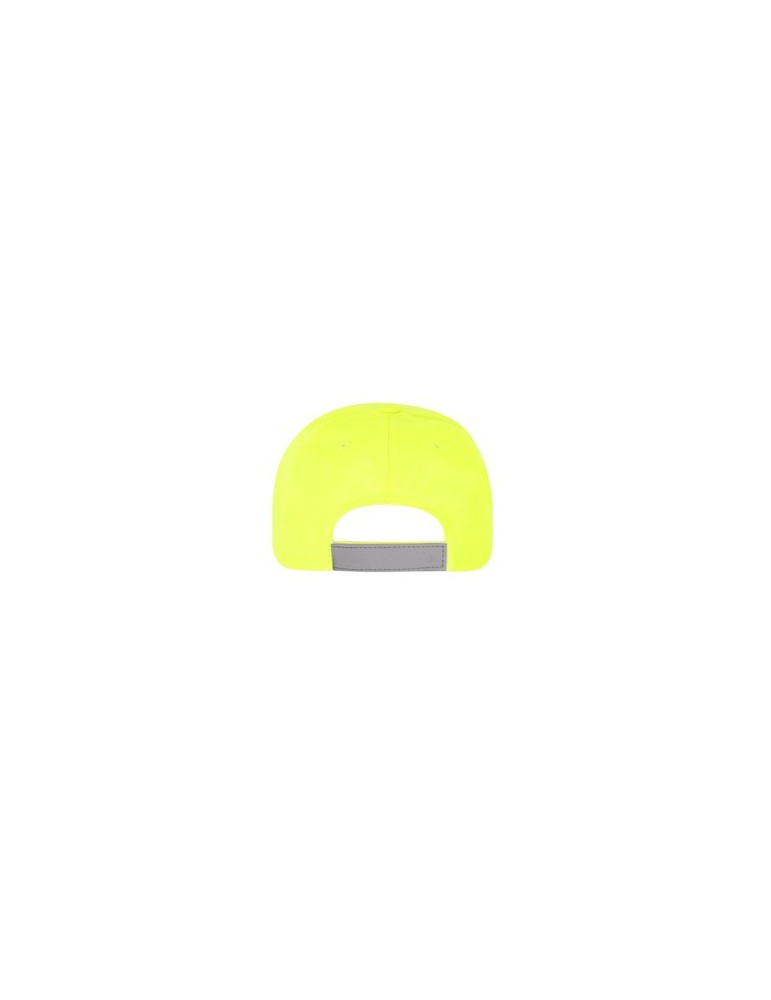 Casquette publicitaire enfant été Sommer Matières : polyester Couleurs : jaune fluo cadeau entreprise pas cher