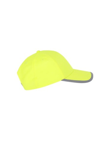 Casquette publicitaire enfant été Sommer Matières : polyester Couleurs : jaune fluo goodies publicitaire événementiel