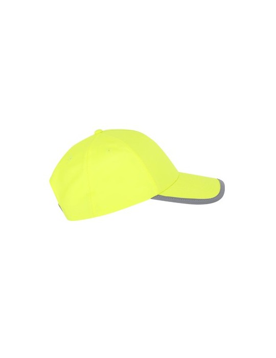 Casquette publicitaire enfant été Sommer Matières : polyester Couleurs : jaune fluo goodies publicitaire événementiel